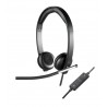 Auriculares Logitech H650e Con Micrófono Usb Negros - 5099206041196