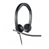 Auriculares Logitech H650e Con Micrófono Usb Negros - 5099206041196
