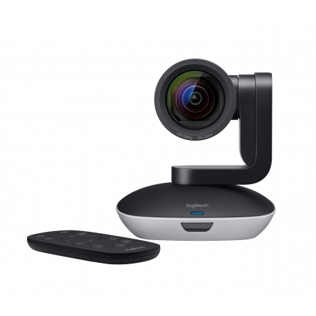 Logitech PTZ Pro 2 Sistema de Videoconferência, Full HD, 30 fps, 90 Graus, Preto, Cinzento - 5099206070455
