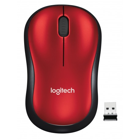 Rato Logitech M185/ Hasta 1000 Dpi/ Rojo - 5099206028845