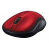 Ratón Inalámbrico Logitech M185 Hasta 1000 Dpi Rojo - 5099206028845