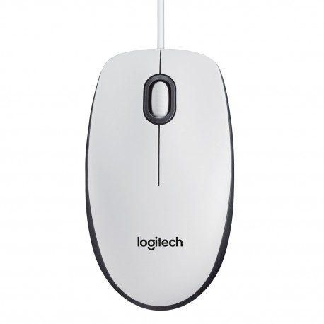 Ratón Logitech M100/ Hasta 1000 Dpi/ Blanco - 5099206070479
