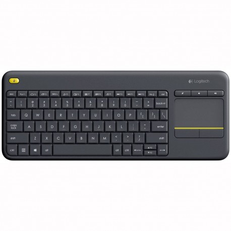 Teclado Para Smart Tv Logitech Wireless Touch K400 Plus - 5099206059351