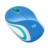 Ratón Mini Inalámbrico Logitech M187 Hasta 1000 Dpi Azul - 5099206032200