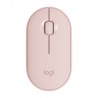 Ratón Inalámbrico Por Bluetooth 2.4ghz Logitech Pebble M350 Hasta 1000 Dpi Rosa - 5099206085664