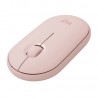 Ratón Inalámbrico Por Bluetooth 2.4ghz Logitech Pebble M350 Hasta 1000 Dpi Rosa - 5099206085664