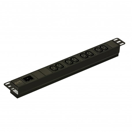 APC Easy PDU. Basic. 1U. 16A. 230V. 8C13 - EPDU1016B - 0731304404996
