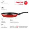 Fagor Frigideira Optimax 18 cm Vermelho Aço AISI 430 - 8429113800819