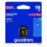 Micro Sdhc 16GB Goodram Class10 + Adaptador - 5908267930137