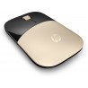 Rato HP Z3700 WIRELESS GOLD - 0190780030554