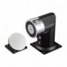 Oem YD-606L Retentor Eletromagnético para Porta Simples, 180 kg, Botão Comando Manual, 12/24 V DC, Montagem Chão - 8435325457062