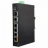 Dahua XS-SW0604HIPOE-F-60-DIN Switch PoE X-Security 4 portas PoE +1 SFP +1 Uplink Gigabit - 8435325456690
