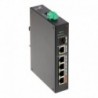 Dahua XS-SW0604HIPOE-F-60-DIN Switch PoE X-Security 4 portas PoE +1 SFP +1 Uplink Gigabit - 8435325456690