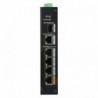 Dahua XS-SW0604HIPOE-F-60-DIN Switch PoE X-Security 4 portas PoE +1 SFP +1 Uplink Gigabit - 8435325456690