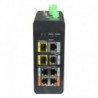 Dahua XS-SW0704HIPOE-MGF-120-DIN Switch PoE X-Security 5 porta PoE RJ45 + 2 porta SFP de fibra - 8435325456713
