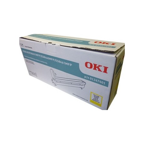 Tambor OKI 01247401 Amarelo 20k A 5% - ES8460MFP Exec Series - 5031713043782
