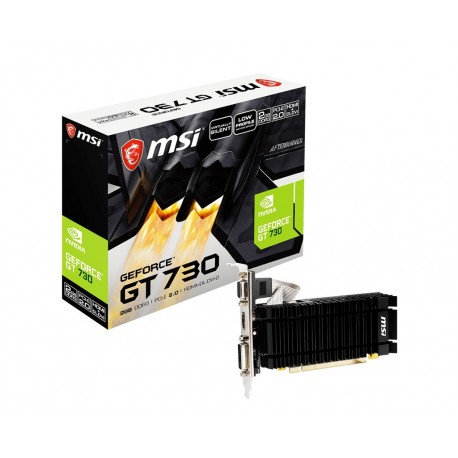 MSI N730K-2GD3H/LPV1 Placa Gráfica NVIDIA GeForce GT 730 2 GB GDDR3 - 4719072842918