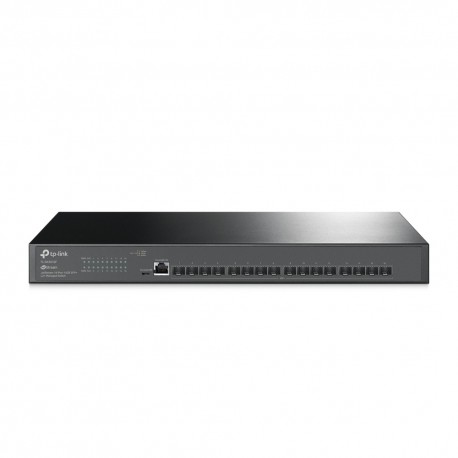 TP-LINK TL-SX3016F Switch de Rede Gerido L2/L2+, Montagem em Prateleira, Preto