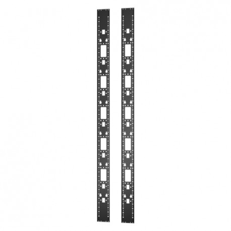 APC Easy Rack Vertical 0U Accessory Channel. 48U. Qty. 2 - 0731304428329