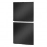 APC Easy Rack Side Panel 42U 1000mm Deep Split Side Panels Black Qty 2 - 0731304433194