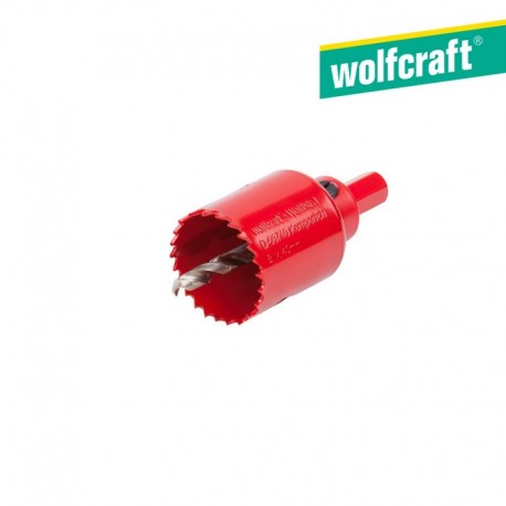 Wolfcraft Broca Craneana BiM Completo com Adaptador e Broca Piloto D40 mm 5469000 - 4006885546905