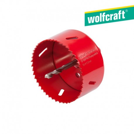 Wolfcraft Broca Craneana BiM Completo com Adaptador e Broca Piloto D83 mm 5476000 - 4006885547605