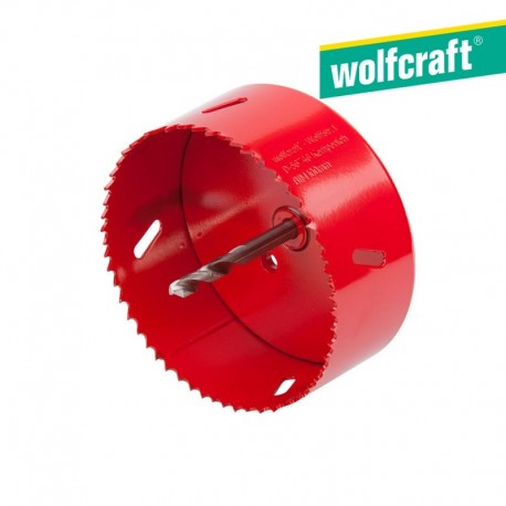 Wolfcraft Broca Craneana BiM Completo com Adaptador e Broca Piloto D100 mm 5493000 - 4006885549302