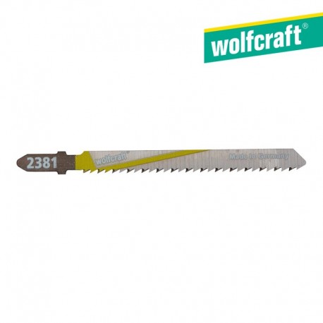 Wolfcraft Pack 2 Lâminas de Serra Tico-tico Eixo em T HCS 75 mm 2381000 - 4006885238107