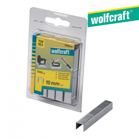 Wolfcraft Pack 1000 Agrafos Largos 10 mm Tipo 053 7036000 - 4006885703605
