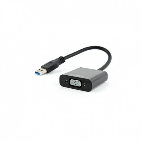 Adaptador Usb 3.0 Para VGA Femea Preto - 8716309100175