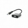 Adaptador Usb 3.0 Para VGA Femea Preto - 8716309100175