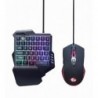Conjunto Gaming Gembird 2in1 Mini Teclado + Rato RGB Ideal para Portáteis - 8716309121187