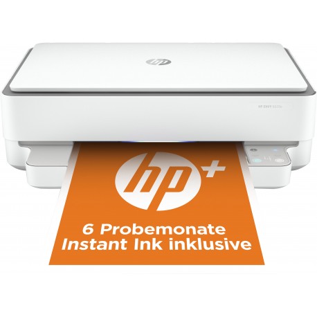 HP ENVY 6020e Impressora Multifunções a Cores Jato de Tinta Térmico A4 4800 x 1200 DPI 7 ppm Wi-Fi Cinzento, Branco - 0195161624896