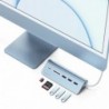 Satechi USB-C Combo Hub for Desktop Blue - 0810086360093