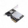 AKiTiO Placa PCIe 5-Speed 10G/NBASE-T - 0810586037655