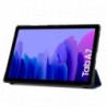 COOL Capa Para Samsung Galaxy Tab A7 T500 / T505 Pele Sintética Liso Azul 10.4" - 8434847045757