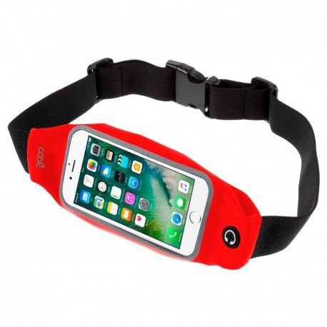 COOL Capa Neopreno Cintura Universal de 5.5" a 6.7" Vermelho - 8434847057040