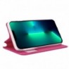 COOL Capa Flip Cover para iPhone 13 Pro Liso Rosa - 8434847057194