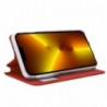 COOL Capa Flip Cover para iPhone 13 Pro Max Liso Vermelho - 8434847057217