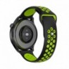 COOL Bracelete Universal 22 mm Amazfit GTR / Stratos / Huawei / Samsung / Bristol / Sunset Borracha Preto, Verde - 8434847057354
