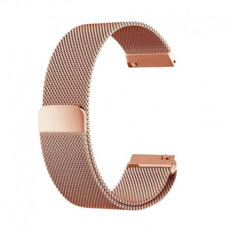 COOL Bracelete Universal 22 mm Amazfit GTR / Stratos / Huawei / Samsung / Bristol / Sunset Metal Rose Gold - 8434847057361