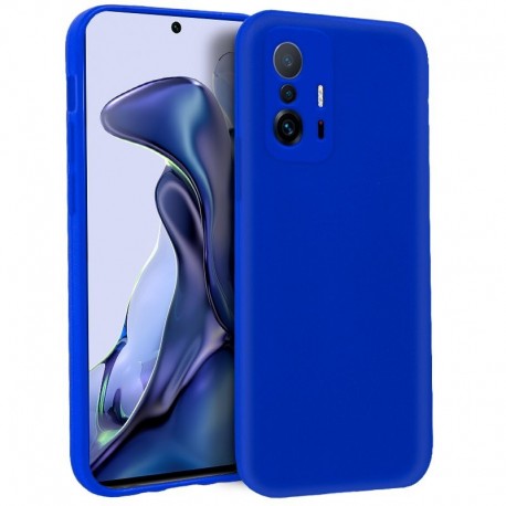 COOL Capa Silicone para Xiaomi 11T / 11T Pro Azul - 8434847058030