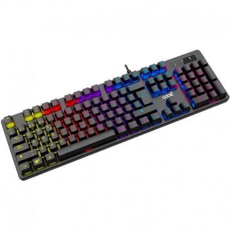 COOL Teclado PC Espanhol Gaming Mecânico USB Cabo Austin - 8434847054599