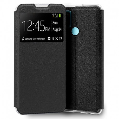 COOL Capa Flip Cover para Realme C21Y / C25Y Liso Preto - 8434847058511