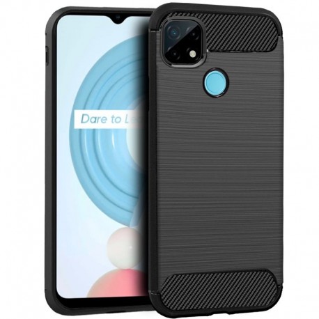 COOL Capa para Realme C21 / C11 2021 Carbono Preto - 8434847058627