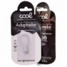 COOL Adaptador Conector Tipo-C a Jack 3,5 mm Digital Universal Branco - 8434847059310