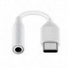 COOL Adaptador Conector Tipo-C a Jack 3,5 mm Digital Universal Branco - 8434847059310