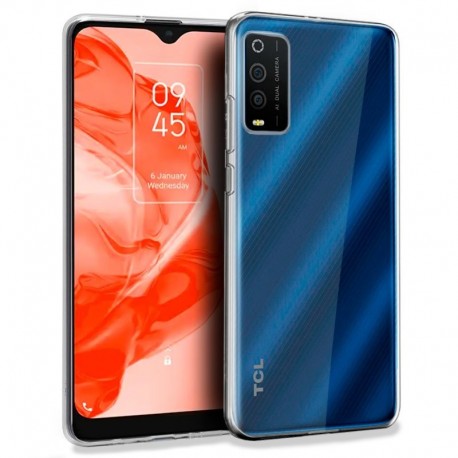 COOL Capa Silicone para TCL 205 Transparente - 8434847059464