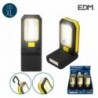 EDM Lanterna LED XL 3 LEDs de 200 lumens 12000/7500 K com Gancho e 3 Pilhas AAA Incluídas - 8425998363876