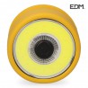 EDM Lanterna 1 LED COB 2 W 80 lumens Goma Ventosa e Íman com 3 Pilhas AAA Incluídas - 8425998363951